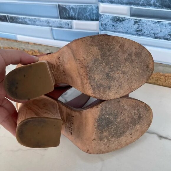 Vince Haley Heel in Whiskey size 6 - Picture 6 of 9